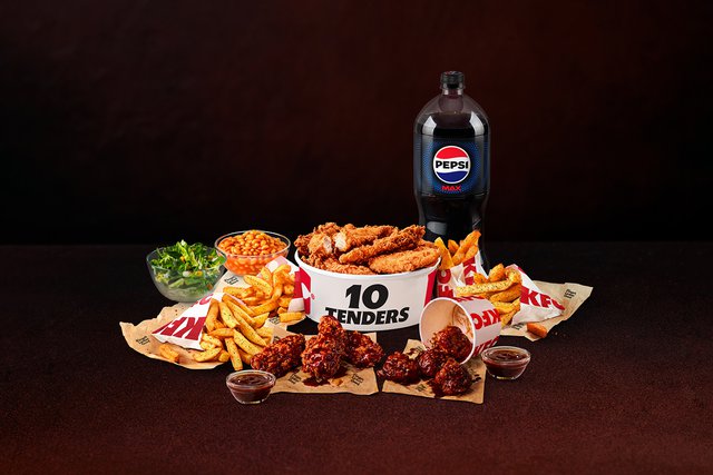 BBQ Dipping Feast 10 PC menuspotuk