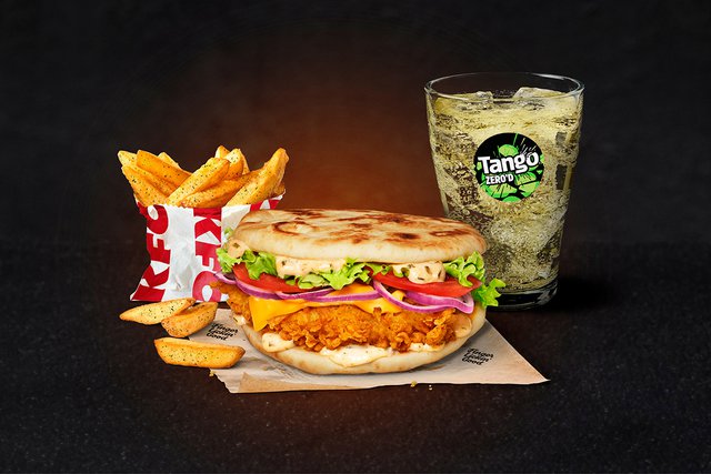 Creamy Original Crispy Naan Meal menuspotuk