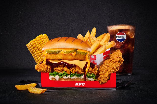 Dirty Louisiana Burger Box Meal