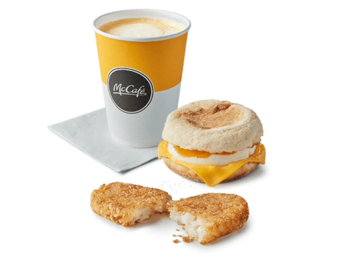 Egg & Cheese McMuffin Meal menuspotuk