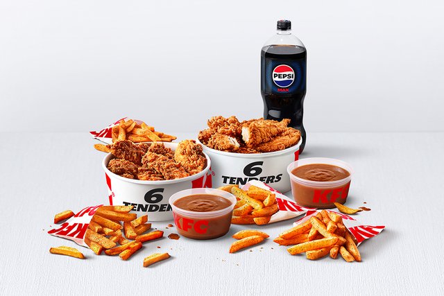 Football Double Bucket (Tenders) menuspotuk