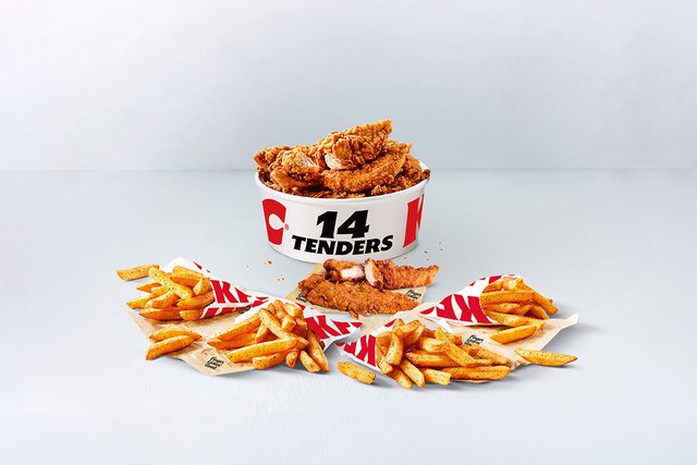 Tenders Bargain Bucket 14 pc menuspotuk