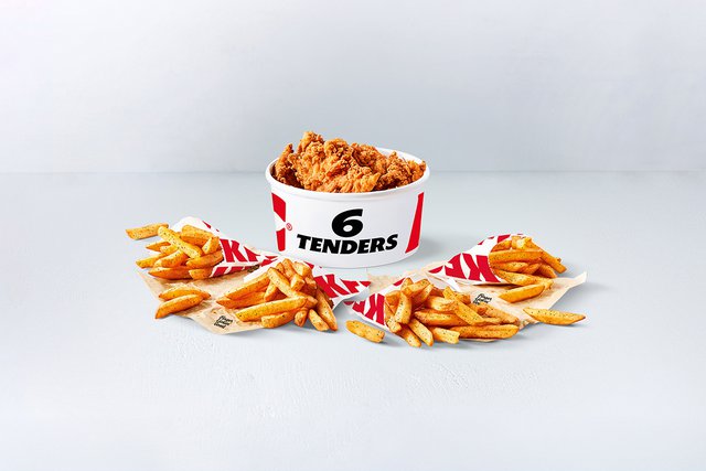 Tenders Bargain Bucket 6 pc menuspotuk