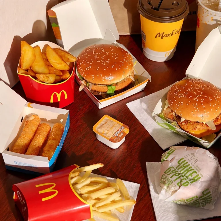 mcdonald menu