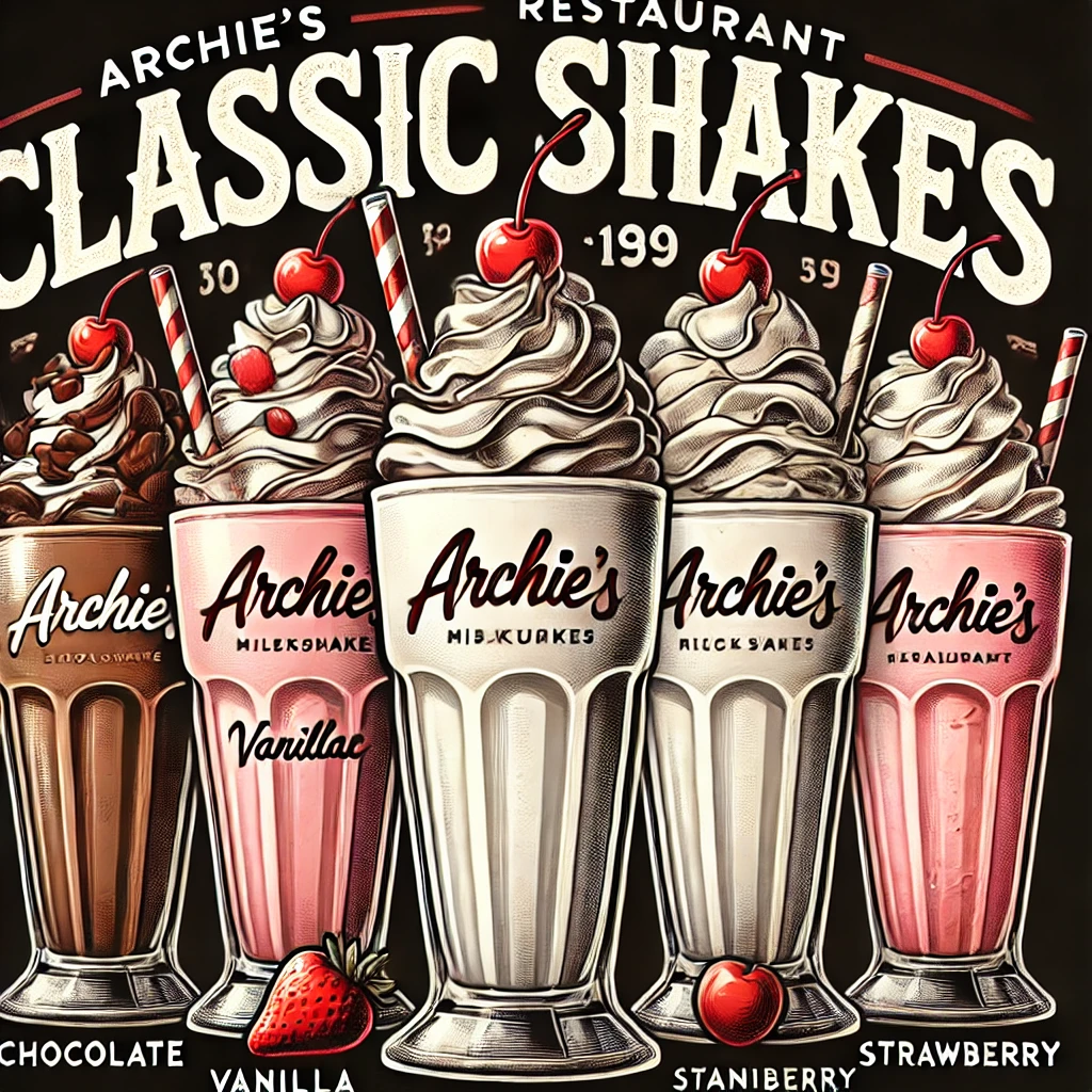 Archie’s August Updated 2025 Menu Prices - Menu Spot UK