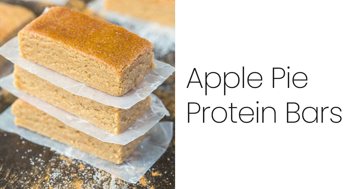 Apple Pie Protein Bars