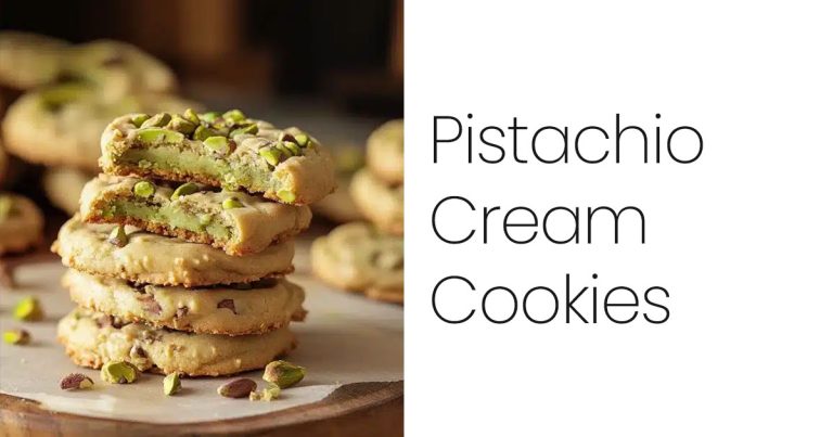 Pistachio Cream Cookies