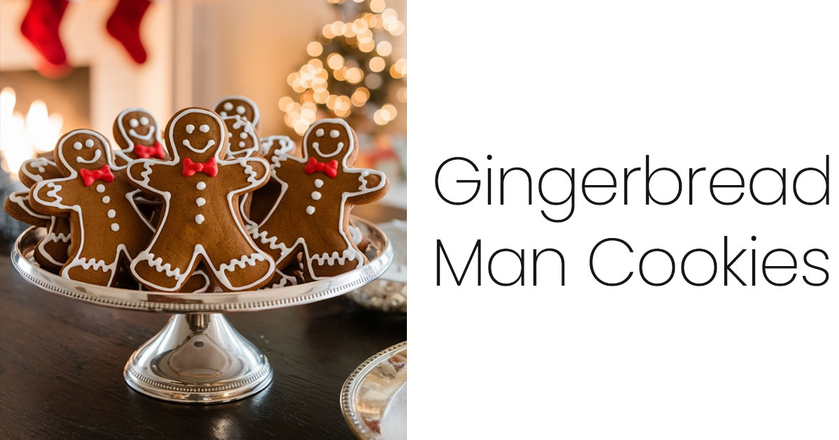 Gingerbread Man Cookies