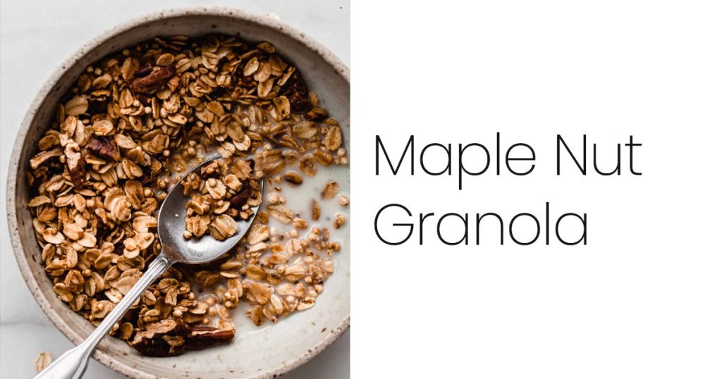 Maple Nut Granola