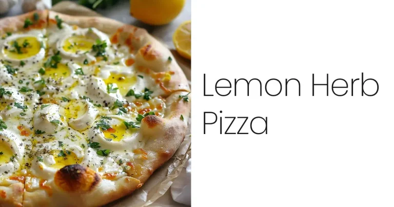 Lemon Herb Pizza