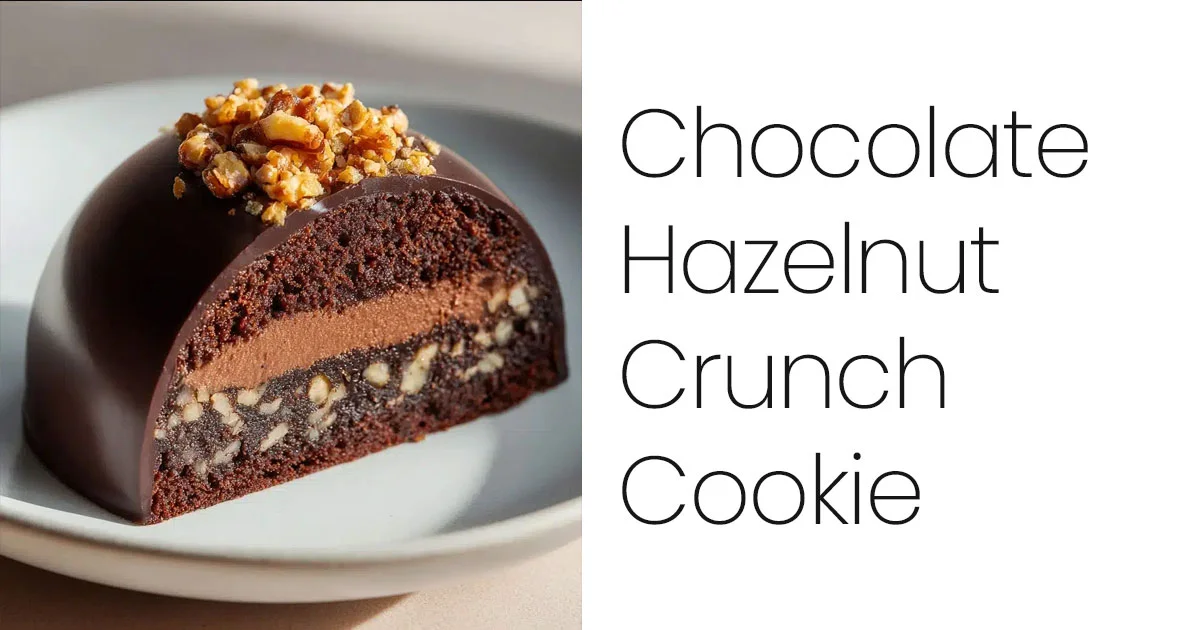 Yumy Chocolate Hazelnut Crunch Cookies