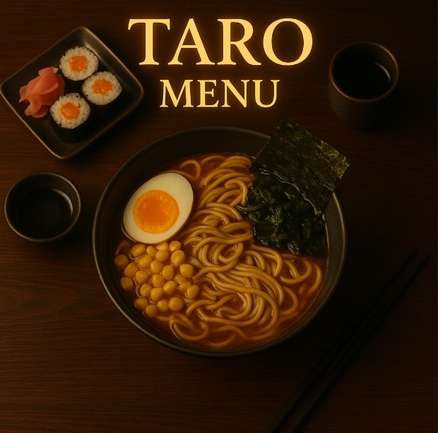 featured image for Taro menu menuspotuk