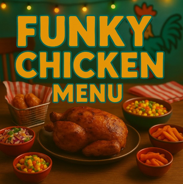 featured image for Funky chicken menu menuspotuk