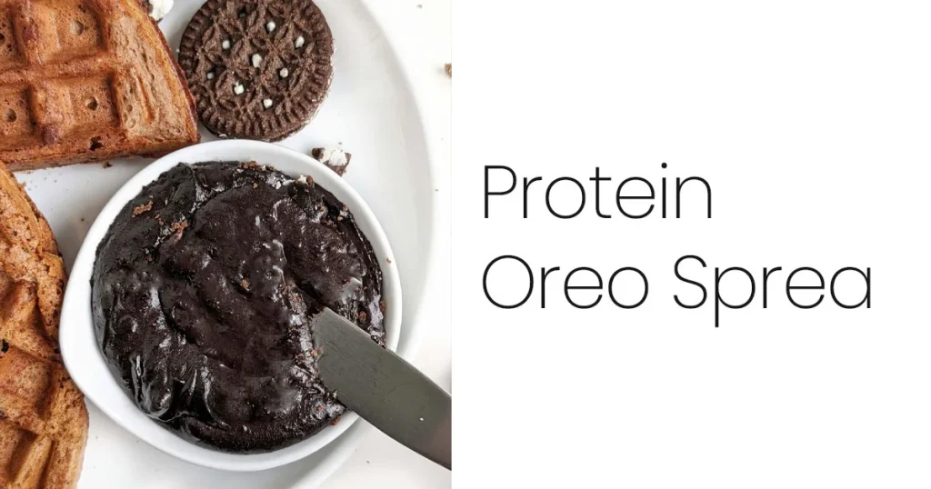 Protein Oreo Spread