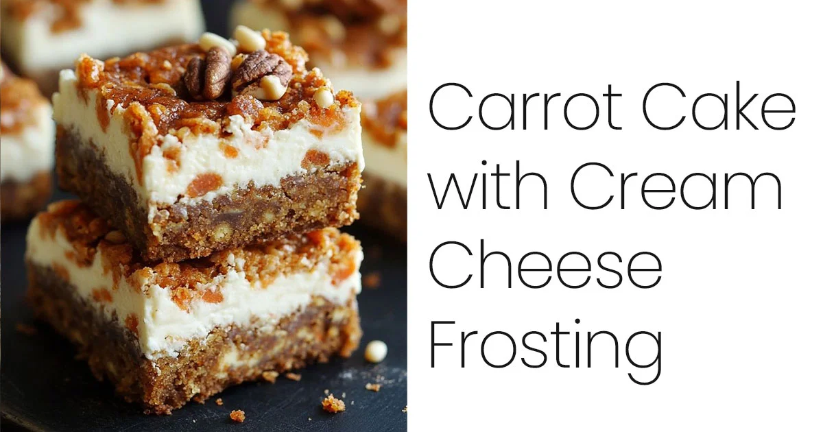 Carrot Cake with Cream Cheese Frosting