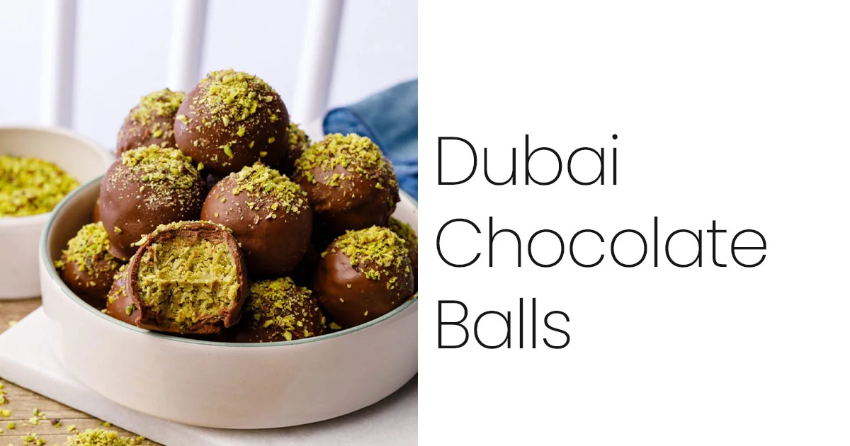Dubai Chocolate Balls