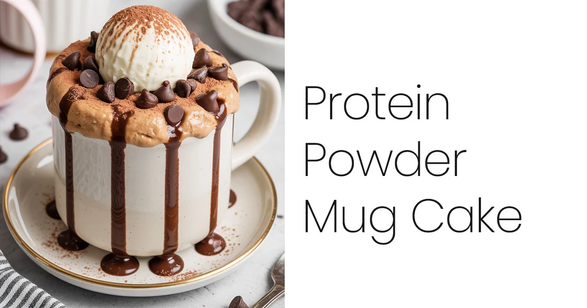 Protein Powder Mug Cake