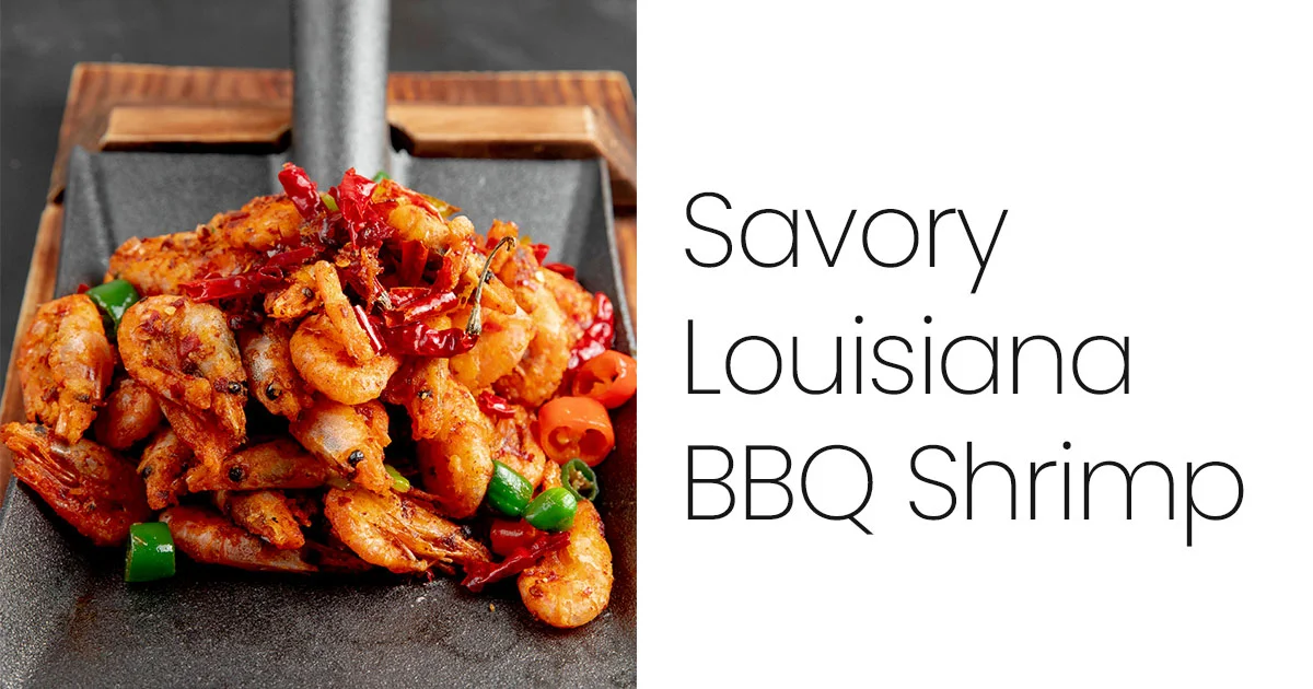 Savory Louisiana BBQ Shrimp