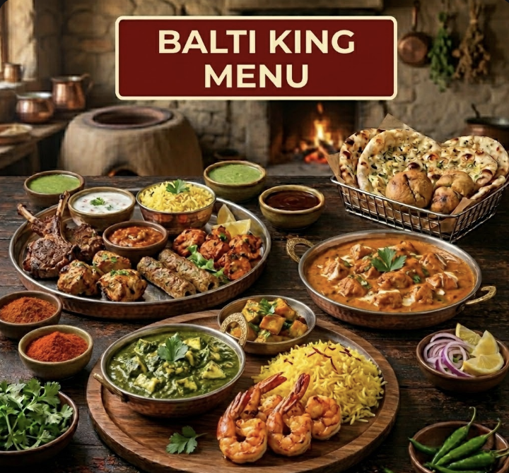 Balti King Uk July Updated 2026 Menu Prices Menuspot