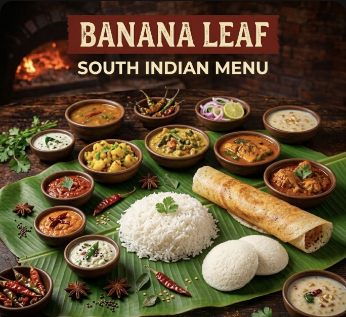featured image of banana leaf south indian