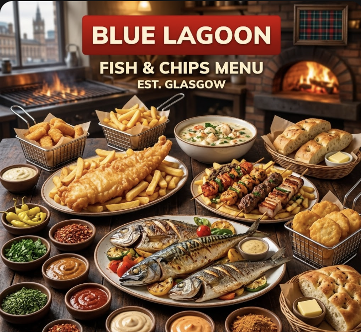 featured image of blue lagoon fish amp chips