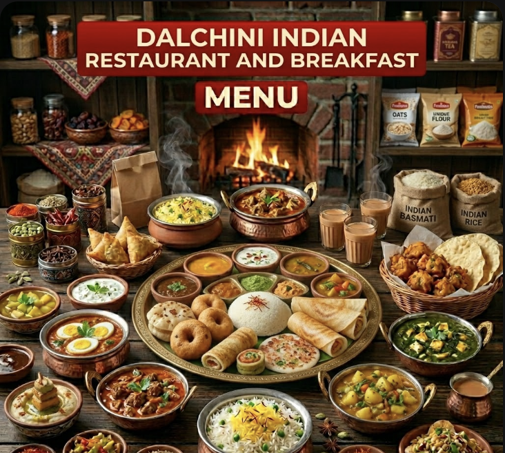featured image of dalchini indian restaurant and breakfast