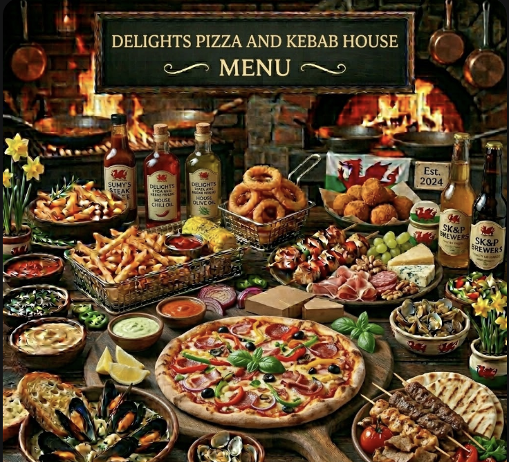 featured image of delights pizza and kebab house