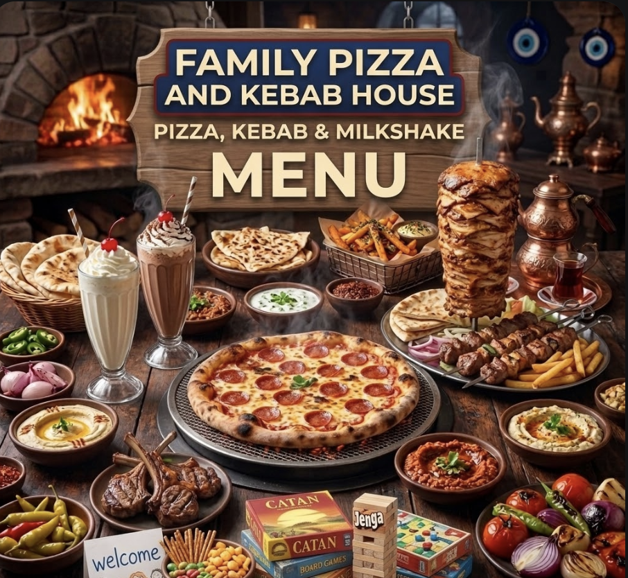 featured image of family pizza and kebab house