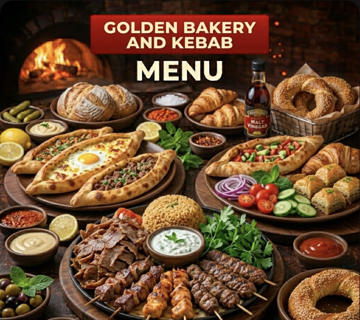 featured image of golden bakery and kebab