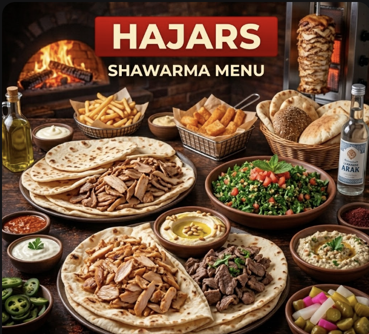 featured image of hajars shawarma