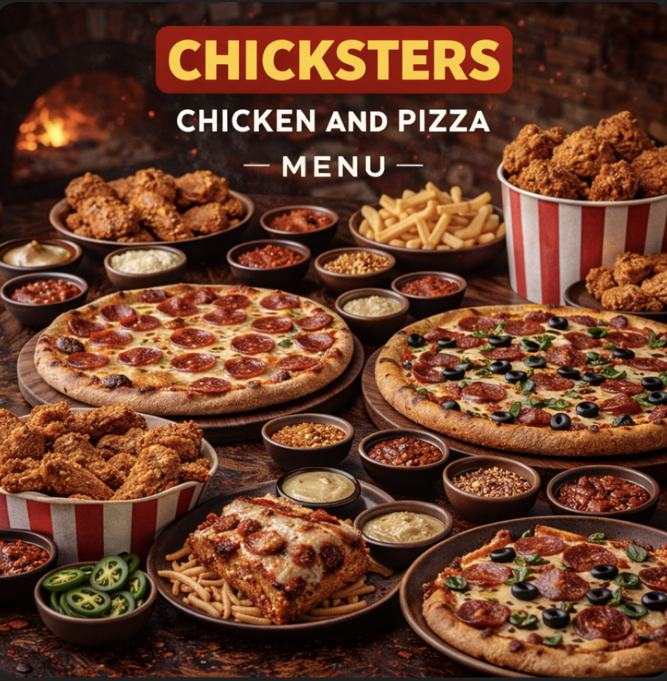 featured image of ichicksters chicken and pizza