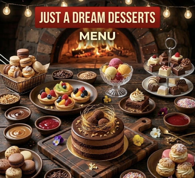 featured image of just a dream desserts