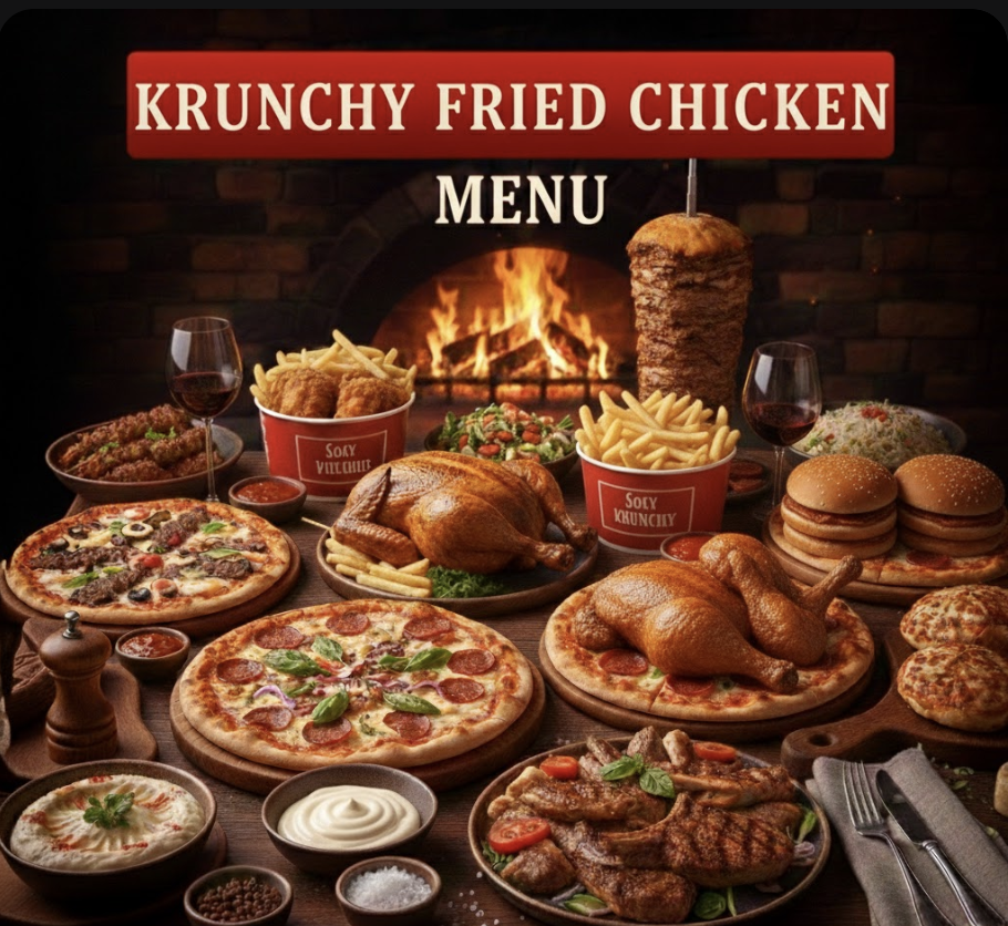 featured image of krunchy fried chicken