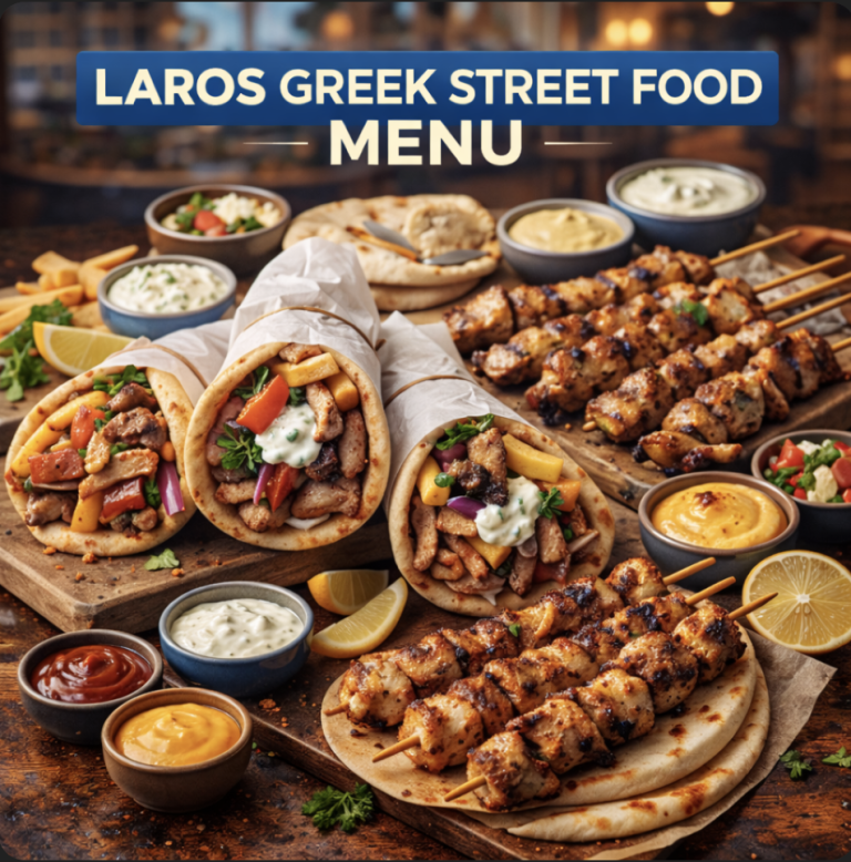 featured image of laros greek street food