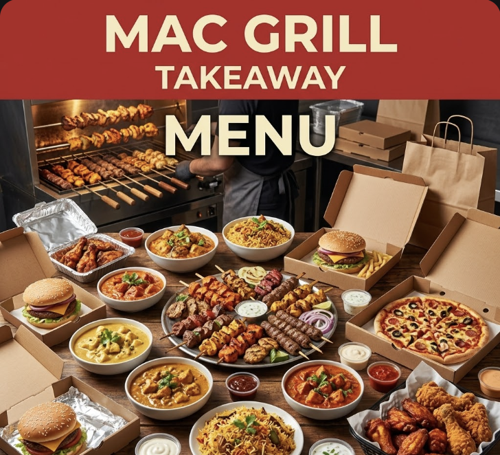 featured image of mac grill takeaway