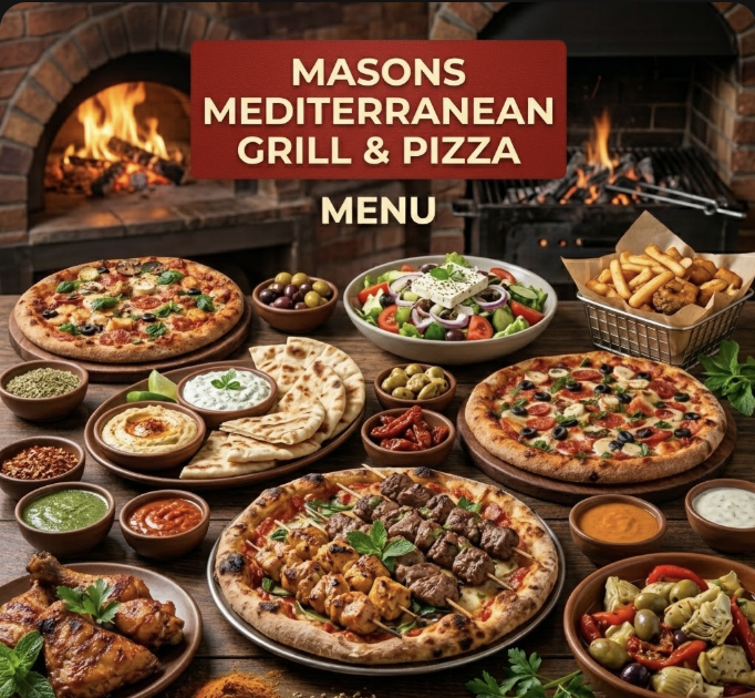 featured image of masons mediterranean grill amp pizza