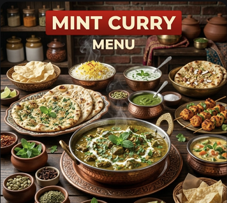 featured image of mint curry