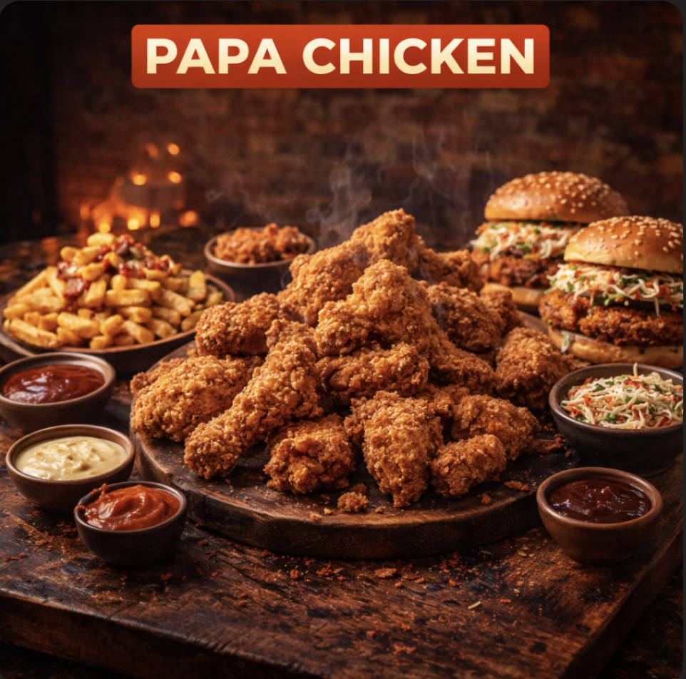 featured image of papa chicken