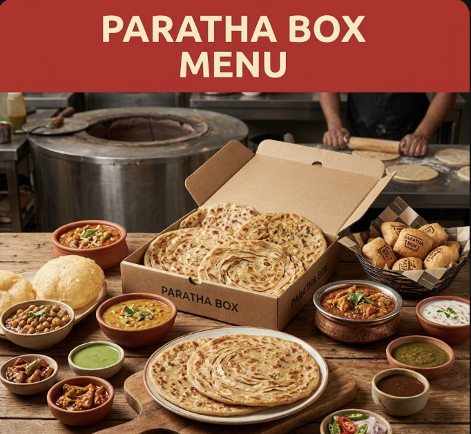 featured image of paratha box