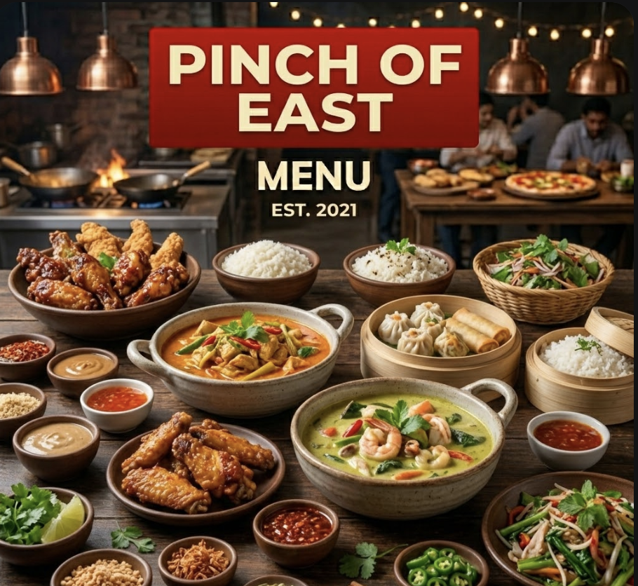featured image of pinch of east