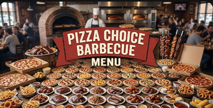 featured image of pizza choice amp bbq