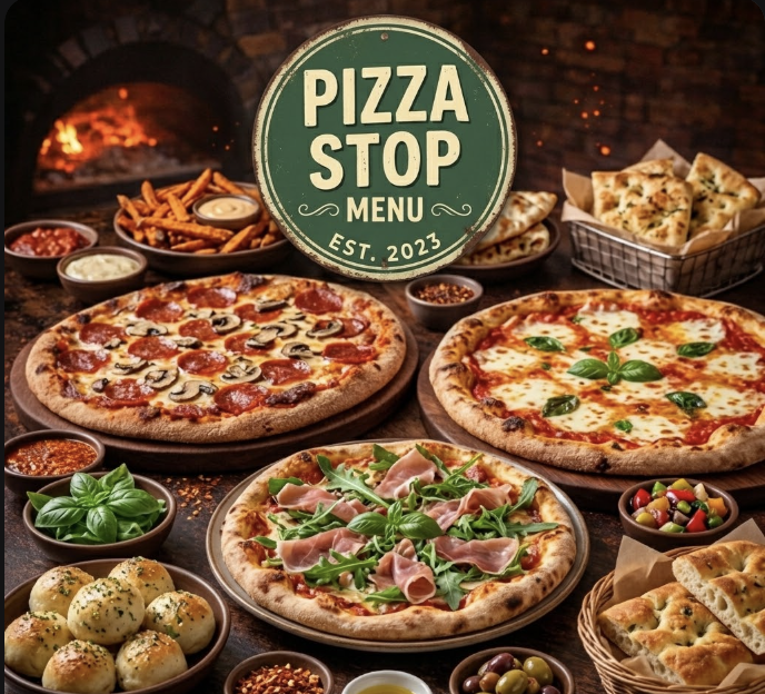 featured image of pizza stop
