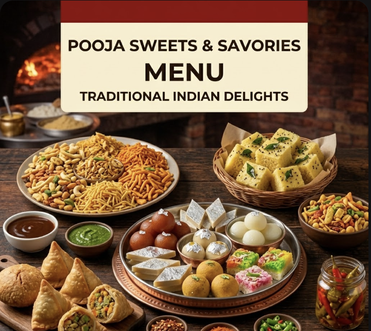 featured image of pooja sweets amp savories