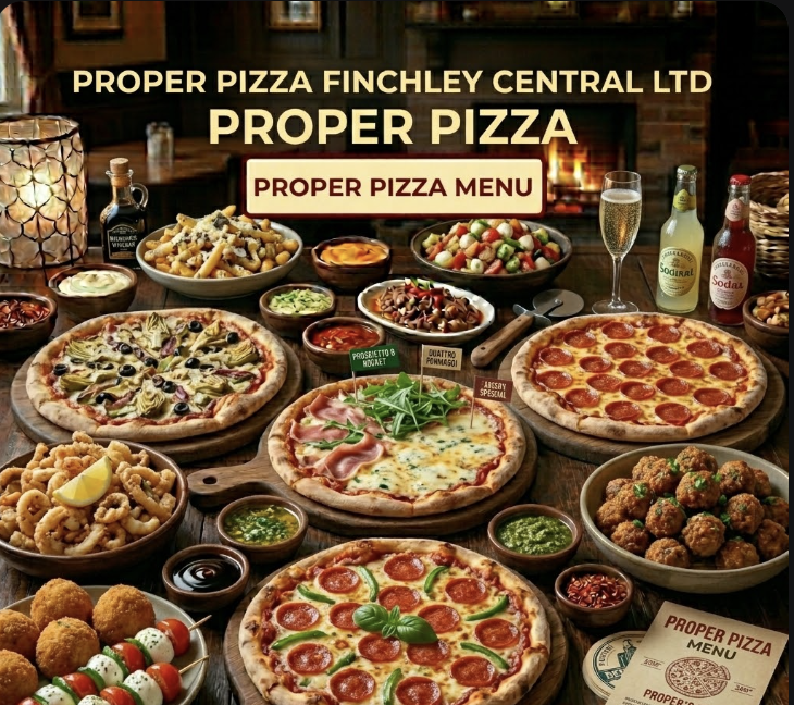featured image of proper pizza finchley central ltd