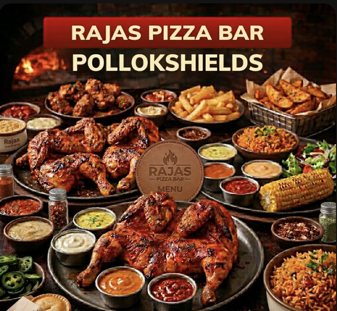 featured image of rajas pizza bar pollokshields
