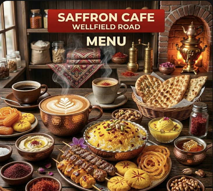 featured image of saffron cafe