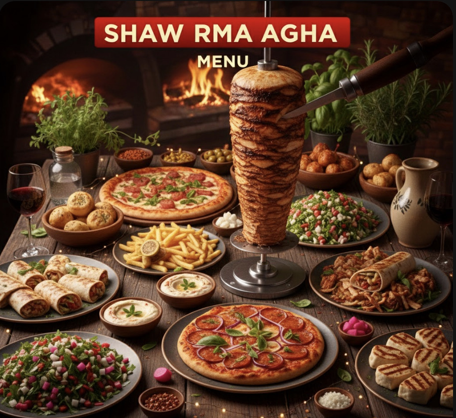featured image of shawarma agha