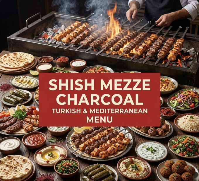 featured image of shish mezze charcoal