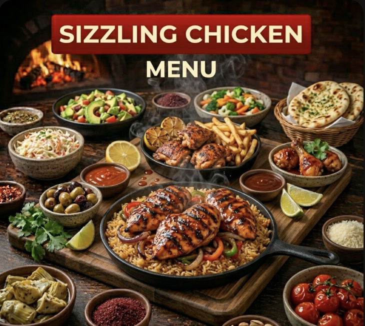 featured image of sizzling chicken