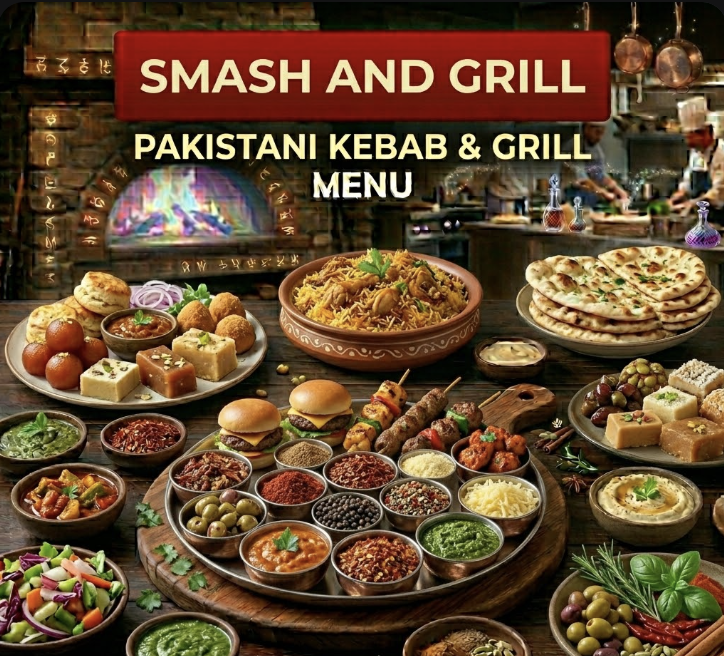 featured image of smash and grill